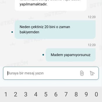 Betkom Hesabımdan İzinsiz Para Çekildi