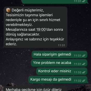 Siparişim Gecikti, Müşteri Hizmetlerinden Yanıt Alamıyorum