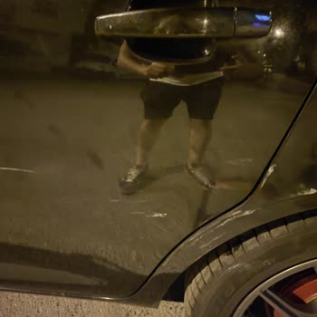 Getir Kiralama Aracı Park Halindeki Aracıma Çarpıp Kaçtı, Sorumluluk Alınmıyor!