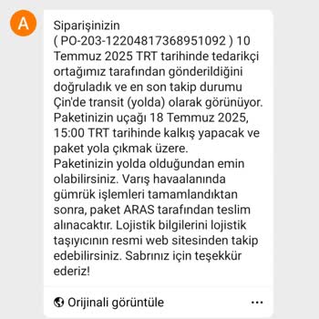 Siparişim Hala Teslim Edilmedi, Müşteri Hizmetleri Yanıltıyor