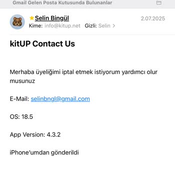 Kitup İzinsiz Kart Çekimi ve Üyelik İptalinde Müşteri Hizmetleri Mağduriyeti