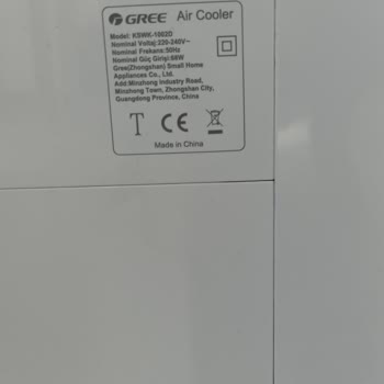 Gree Air Cooler Beklentimi Karşılamadı Vantilatörden Farkı Yok