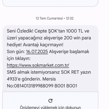 Şok Marketin Kampanya Vaadi Yerine Getirilmedi