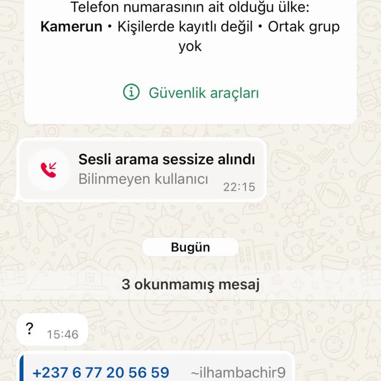 Bilinmeyen Yabancı Numaradan Gelen Arama Güvenliğimi Tehdit Ediyor