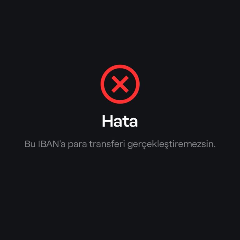 Papara Hesabımdan IBAN'a Transfer Yapılamıyor, Çözüm Bekliyorum