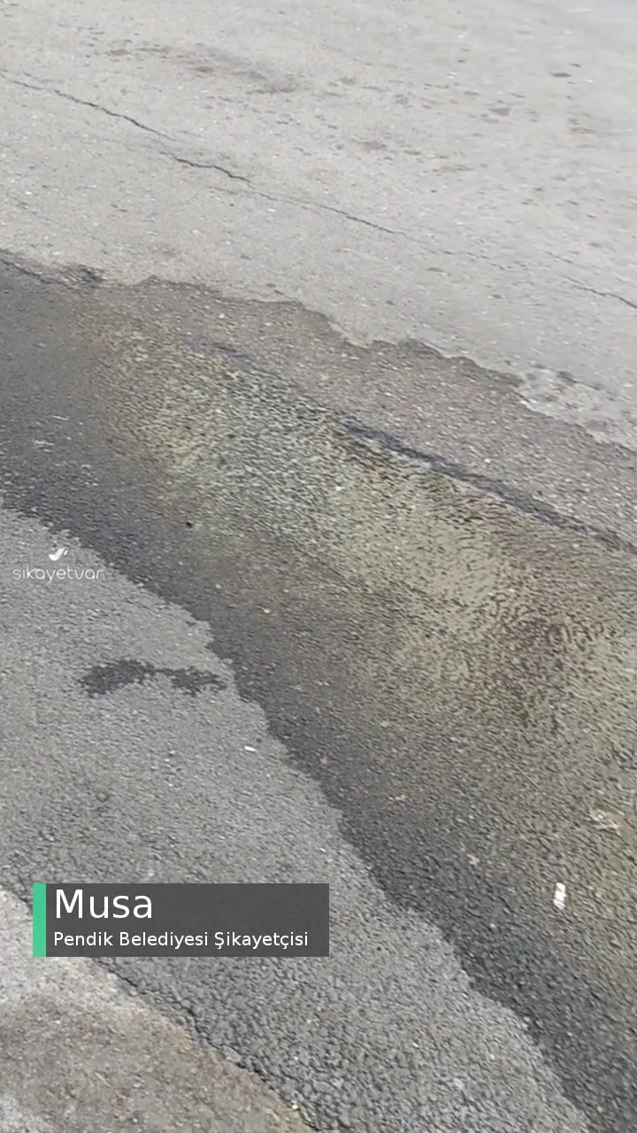 Pendik'te Şebeke Suyu Boşa Akıyor videonun kapak resmi