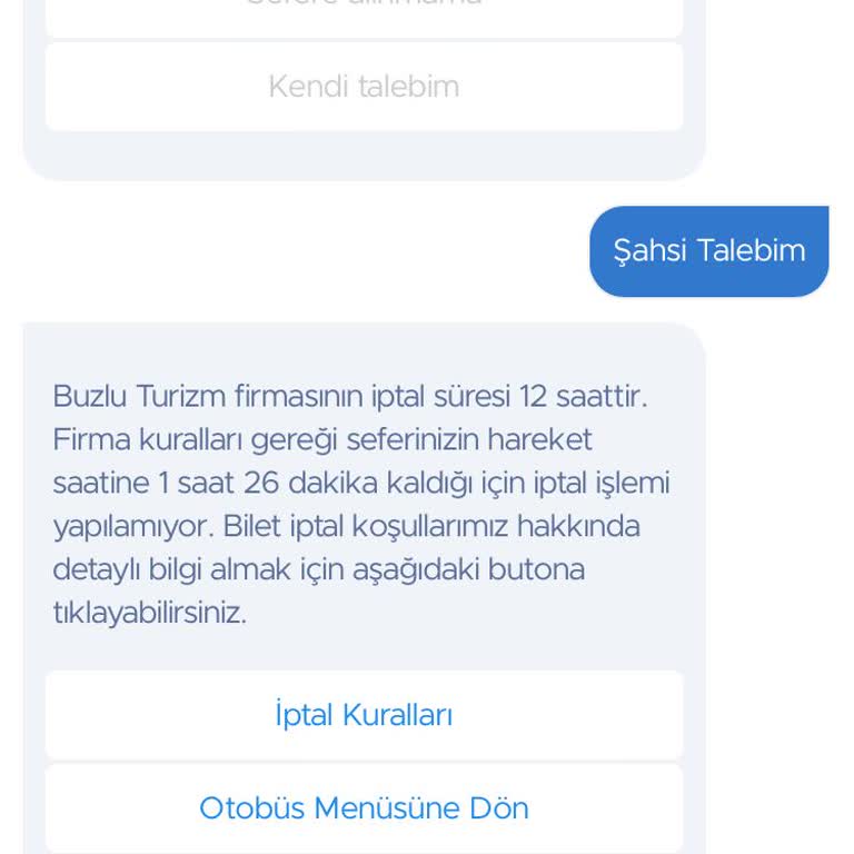 Cenaze Nedeniyle Alınan Biletin İptal Edilmemesi