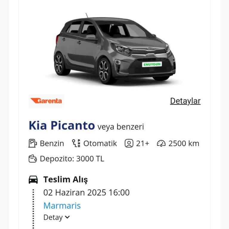 Garenta Araç Kiralama Sürecinde Findeks Puanı Kaynaklı Yaşadığım Sorun