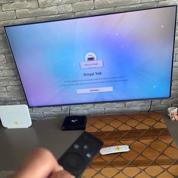 Samsung 49Q6FN Televizyon Kumanda Ve Uygulama Sorunu