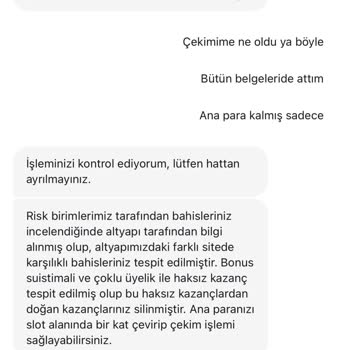 Kazancım Haksızca Silindi, Paramı Alamıyorum!