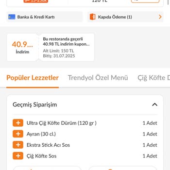 Ultra Mega Çiğköfte Dürümde Malzeme Eksikliği Ve Hayal Kırıklığı