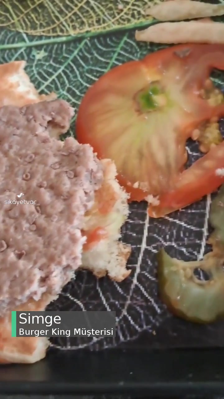 Burger King Hamburger Eski Köftesi Kokuyor, Patatesler Taş Gibi! videonun kapak resmi