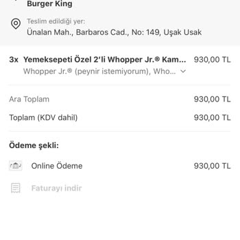 Burger King Siparişimde Köftelerin Üzerinde Pis Mantar Benzeri Görüntü