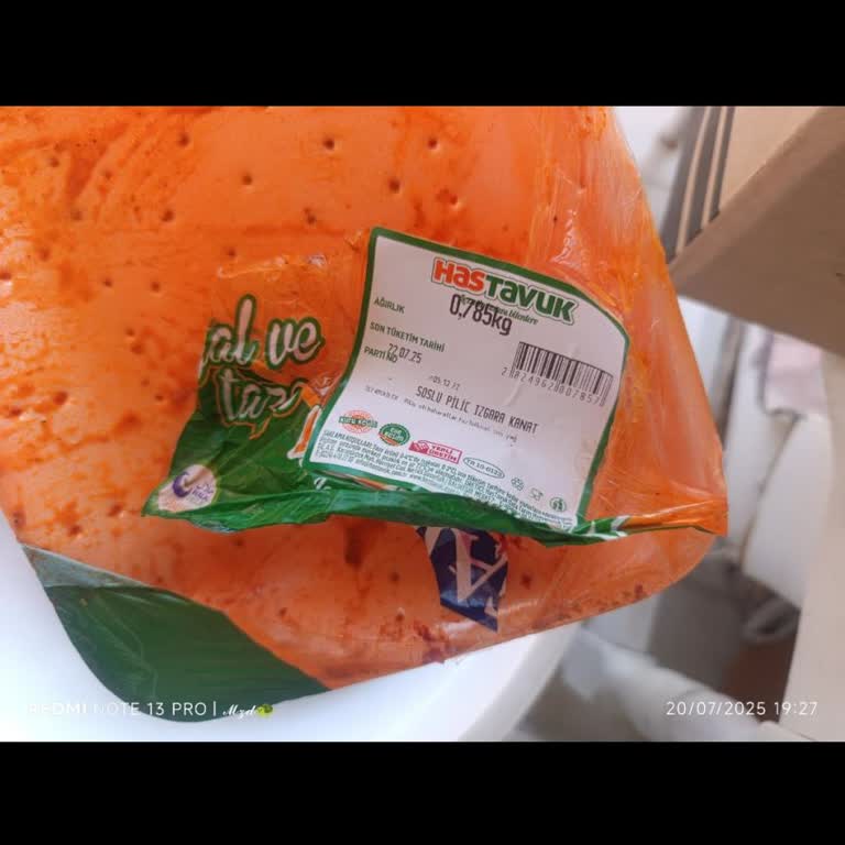 Son Kullanıma Yakın Tavuk Kanat Kötü Kokulu Ve Bozuk Çıktı