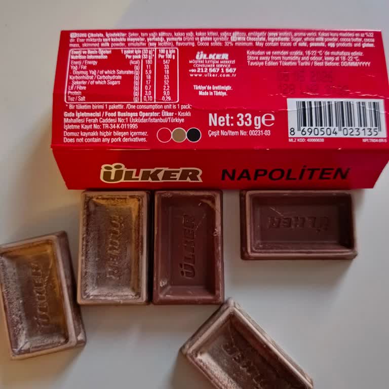Bozuk Ülker Napoliten Çikolata Çocuklara Hayal Kırıklığı Yaşattı