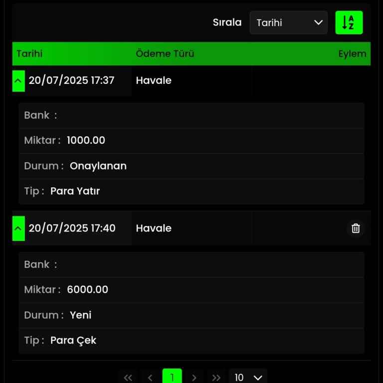 Arzubet Paramı Vermedi