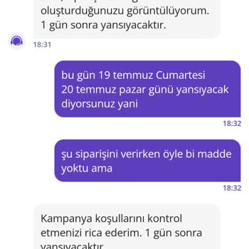 Getir Kampanya İndirimi Tanımlanmadı, Müşteri Hizmetleri Yetersiz Kaldı