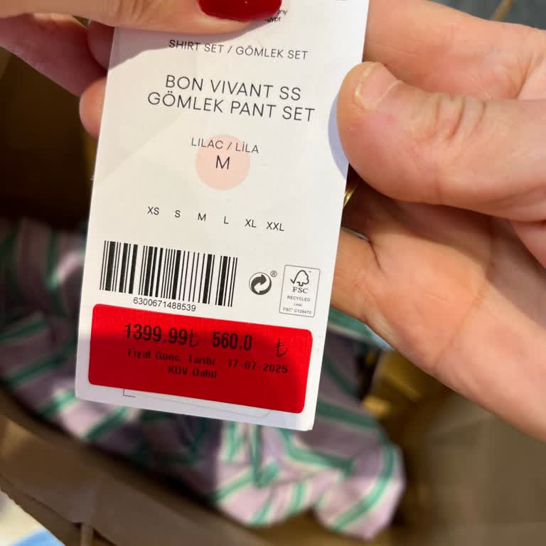 Penti Mağazasında Etiket Ve Kasa Fiyatı Farkı Nedeniyle Fazla Ücret Alındı