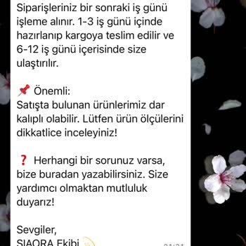 Teslim Edilmeyen Elbise Ve Yetersiz Müşteri Hizmeti