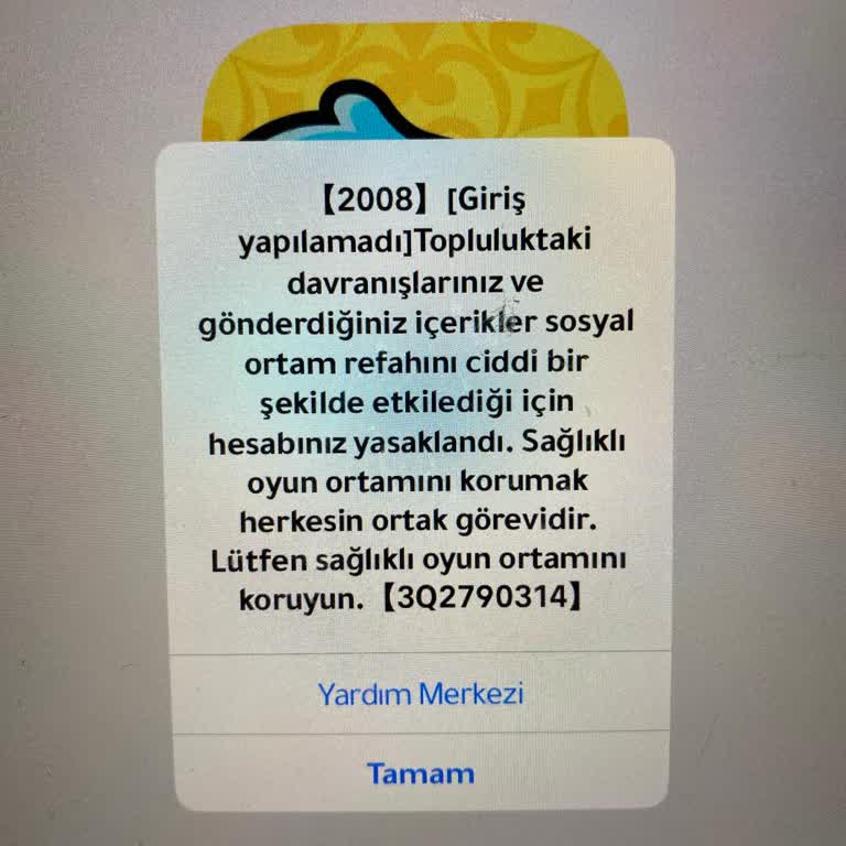 Weplay Oyununda Haksız Ban Ve Adaletsiz Uyarı Sistemi