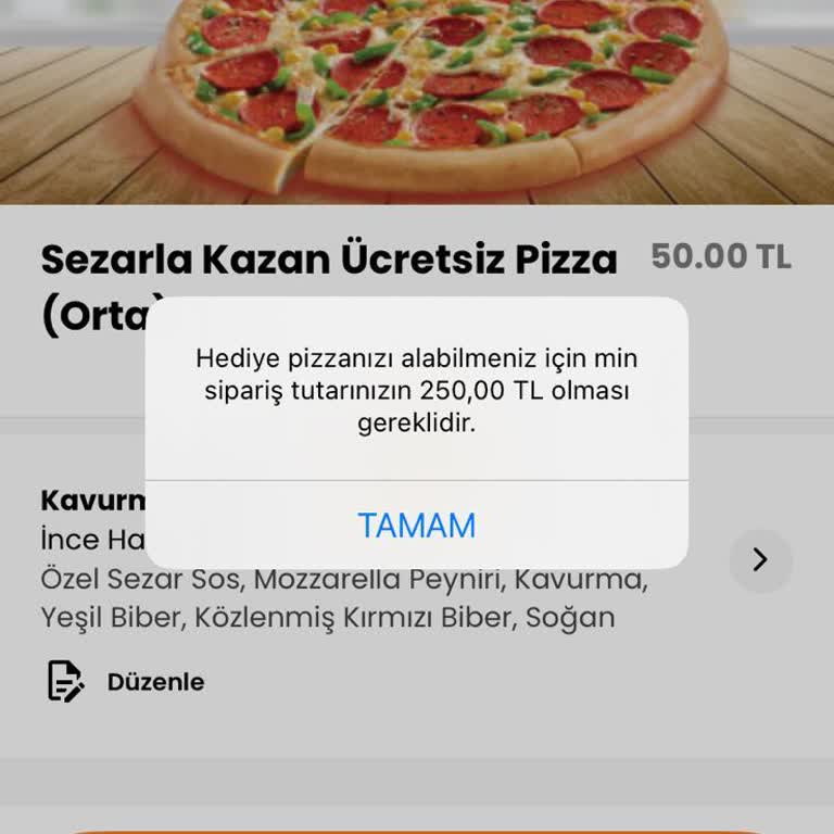 Little Caesars'ın Hediye Pizza Kampanyası Hayal Kırıklığı