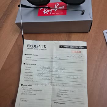 Rayban Gözlük İlk Düşmede Kırıldı, Mağduriyetim Giderilmedi