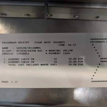 Check-in Ücreti İadesi Ve Yetersiz Müşteri Hizmetleri Süreci