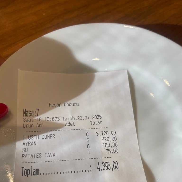 İkram Patates İçin Ekstra Ücret Alınması Şaşırttı