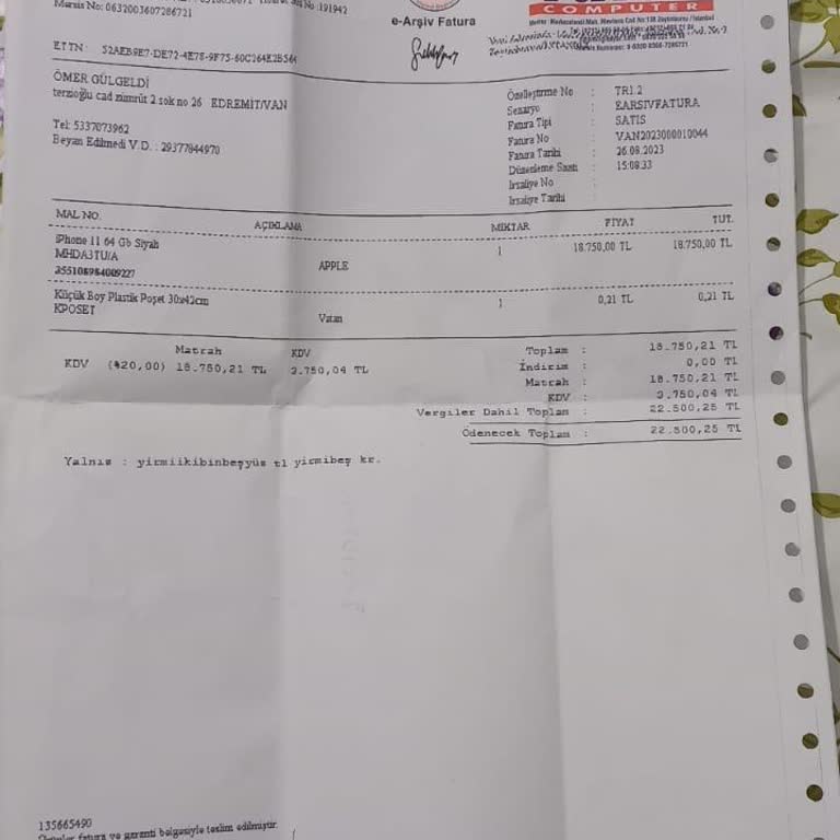 İphone 11 Garanti Süresinde Yaşanan Şebeke Ve Pil Sorunlarına Çözüm Bekliyorum