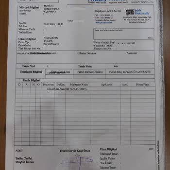 Güncelleme Sonrası TV Çalışmıyor, Masraflar Tarafıma Yüklendi