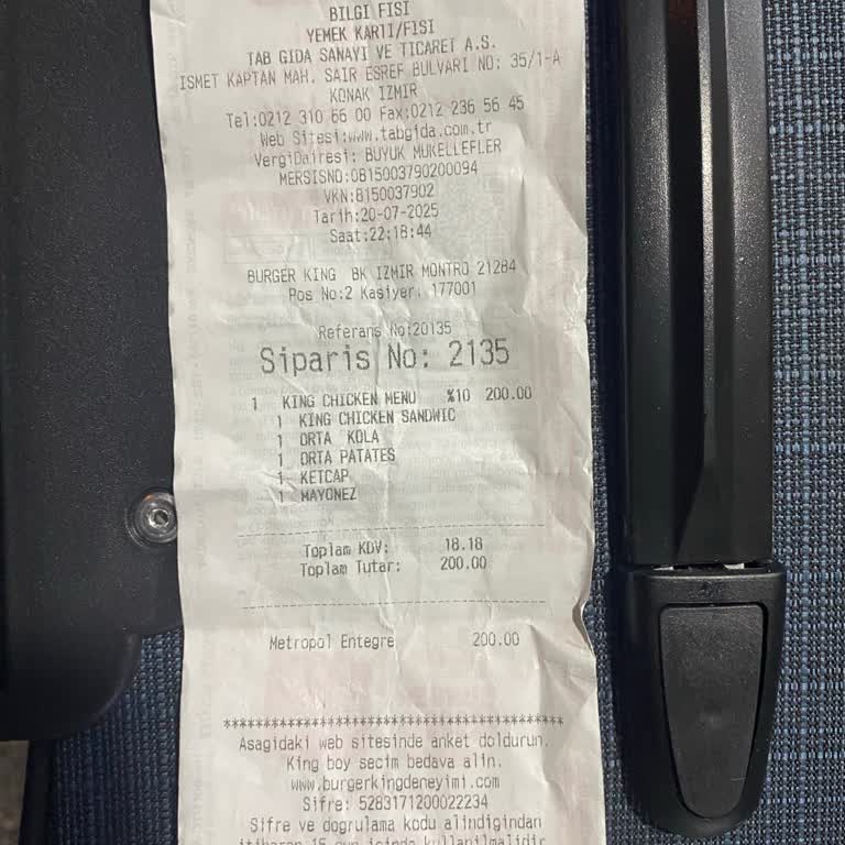 Burger King Şubesinde Lavaboya Erişim Engeli Ve Yanlış Yönlendirme