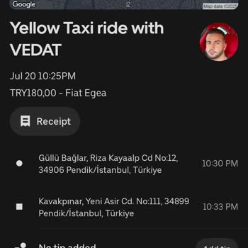 Uber Sürücüsü Hem Uygulamadan Hem Nakit Ödeme Aldı