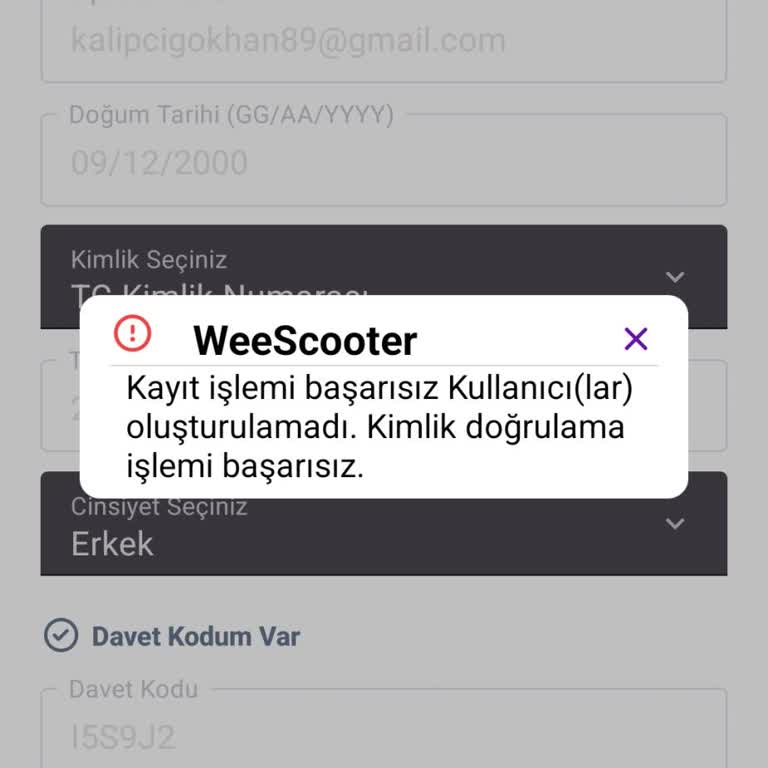 Wee Uygulamasına Giriş Yapamıyorum: Kimlik Doğrulama Hatası Ve Acil Destek Talebi