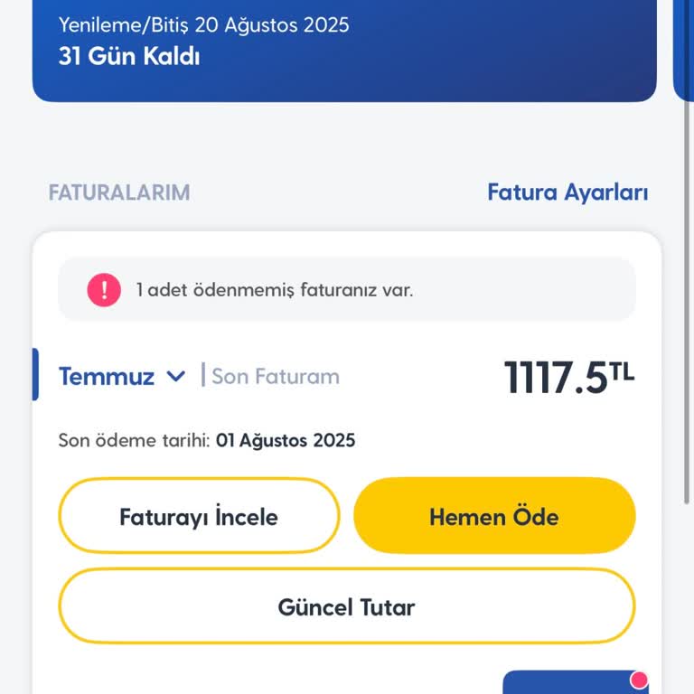 Turkcell'de İnternet Paketim Hızla Tükeniyor, Ek Paketler Çok Pahalı