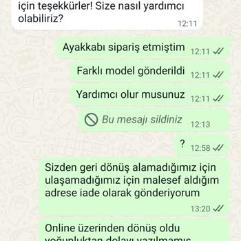 Kolay İade Vaadiyle İade Reddi Ve Yanlış Ürün Gönderimi