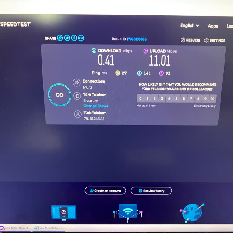 Yağış Sonrası İnternet Hızında Düşüş Ve Kalitesiz Hizmet Sorunu