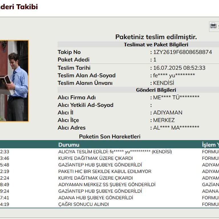 İptal Edilen Siparişin Yanlış Kişiye Teslim Edilmesi Ve İade Sürecindeki Sorunlar