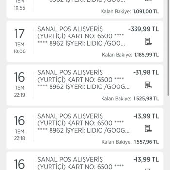 Haberim Olmadan Hesabımdan Para Çekildi, İade Talep Ediyorum