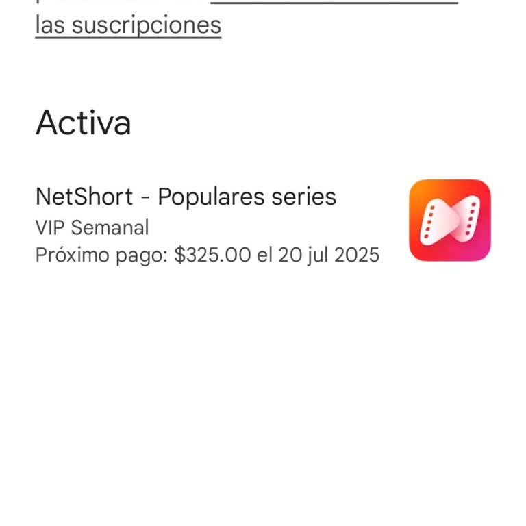 Solicito reembolso por cobro sin autorización de Netshort