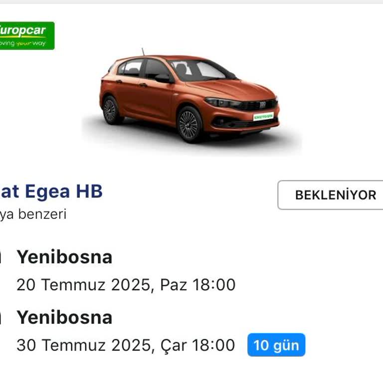 Europcar Findeks Raporu Bilgilendirmesi Yapılmadı, Mağdur Oldum