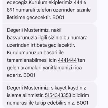 İnternet Nakil Sürecinde Mağduriyet Ve Gecikmeler