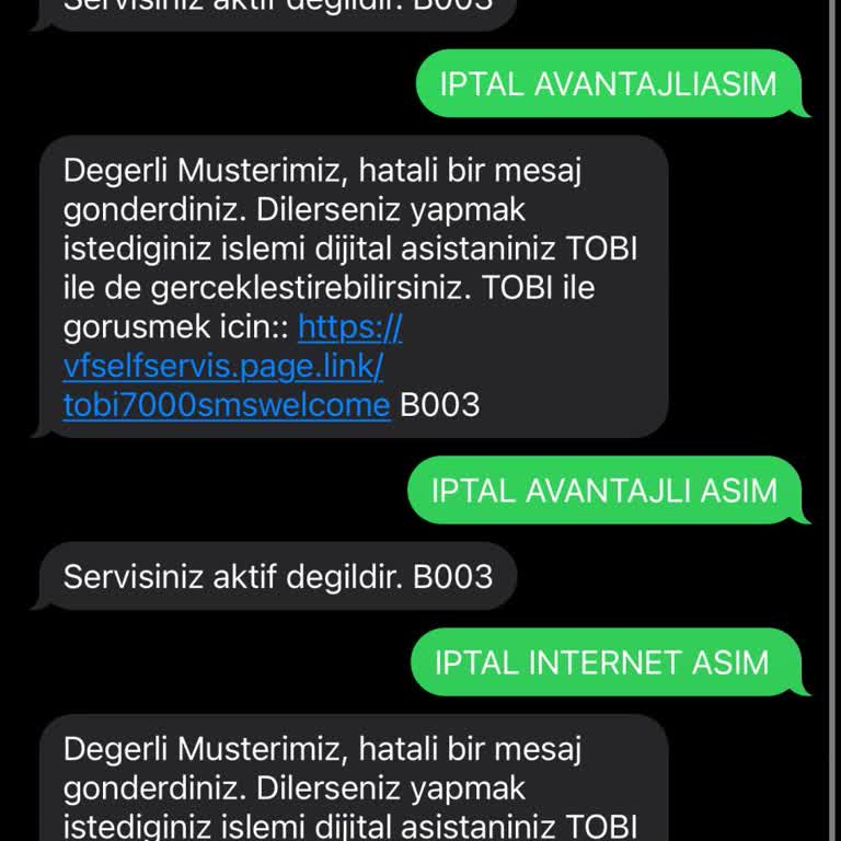 İstenmeyen Akıllı Aşım Paketi İptal Edilemiyor