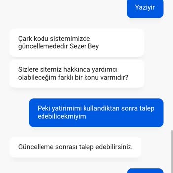 Betreward Çark Kodu Ve Bonusunu Sürekli Bahanelerle Vermiyor