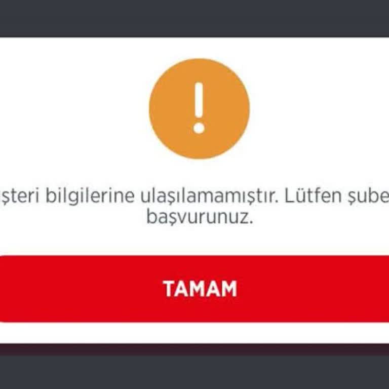 Ziraat Bankası Mobil Uygulamasında Şifre Sorunu Ve Müşteri Bilgilerine Erişilemiyor