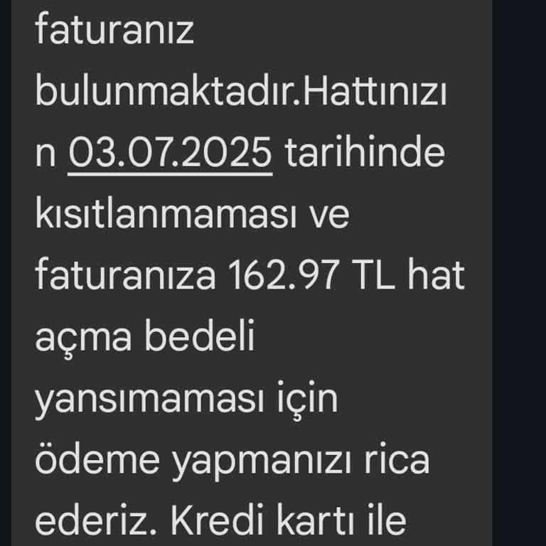 Paket Değişikliği Talebimin Tanınmaması Ve Hatalı Fatura Mağduriyeti