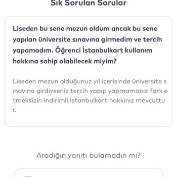 Mezuniyet Sonrası İstanbulkart İndirimi Hakkım Neden İptal Edildi?