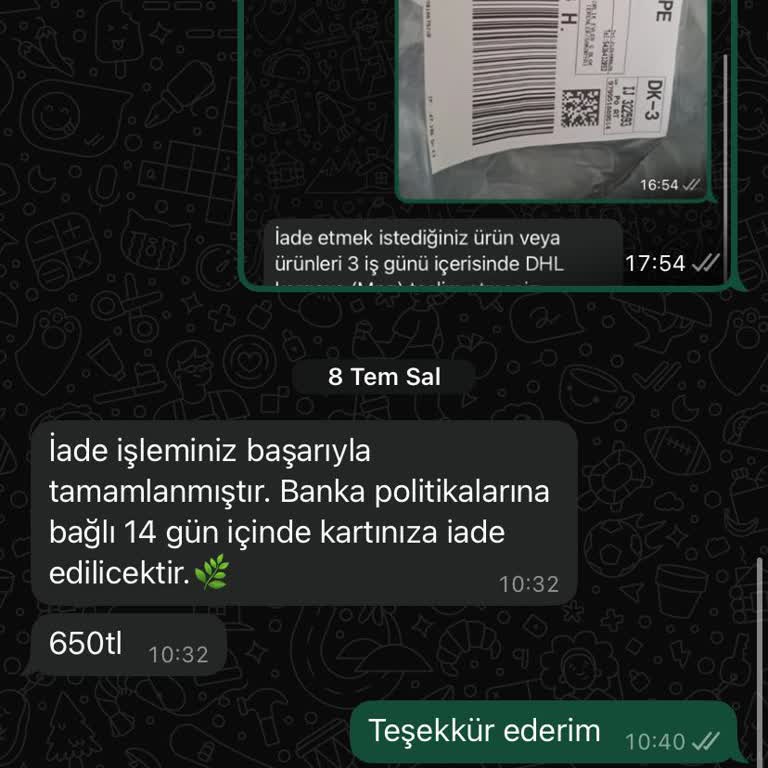 İade Param Yatırılmadı, Ulaşamıyorum Ve Mağdurum
