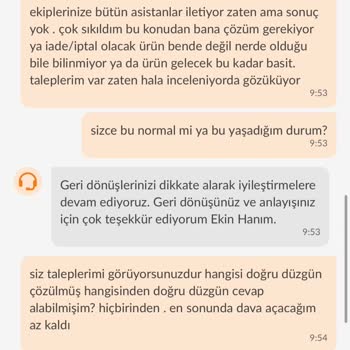 Siparişim Teslim Edilmedi, Firmalar Sorumluluk Almıyor Ve Destek Vermiyor