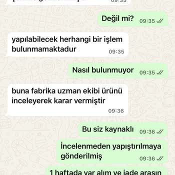 Aldığım Terliğin Tabanı İlk Kullanımda Ayrıldı, Değişim Talebim Reddedildi