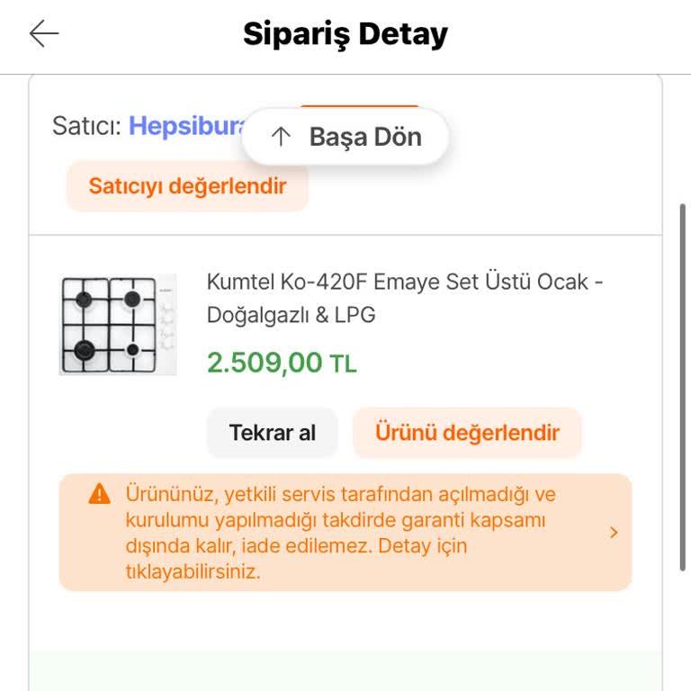 Kumtel Ocak Kurulumu İçin Müşteri Hizmetlerine Ulaşılamıyor
